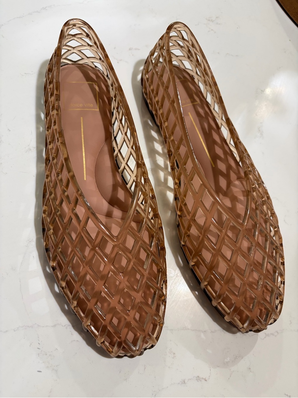 Jelly Cage flat by Dolce Vita
